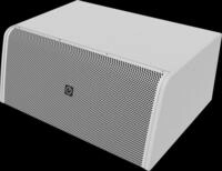 INTU 12604014 - INTUSONIC 8SM300T 2x8" Subwoofer, wei&szlig;