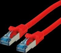 ROLINE 21152816 - Patchkabel Cat.6a S/FTP PiMF rot 7.5 m