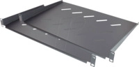 GC N0089 - 19" Fachboden, Einbautiefe 300 mm, 2er Set, tiefschwarz