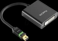 PURE ULS210 - DisplayPort Adapter, Mini DP Stecker auf DVI Buchse