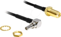 DELOCK 88466 - WLAN Kabel, SMA Einbaubuchse, CRC-9