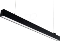 LX-700300 - LED B&uuml;ro-/Tresenleuchte Up&Down, schwarz, 30 W, CCT, 3600 lm