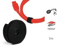 LTC 1210 PRO - Klettbandrolle Dual, 25m, schwarz