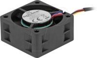 DELOCK 67299 - Axiall&uuml;fter, 24 V DC, 40 x 40 x 20 mm, schwarz