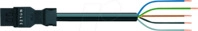 WAGO 891-526-1 - WINSTA&reg; MINI Anschlussleitung, 5 polig, 1 m