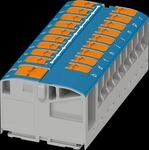 PHOE 1019614 - Verteilerblock PTVFIX, 6/18x2,5, blau