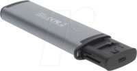 DELOCK 91018 - Card Reader, extern, USB-A/-C, SD/microSD