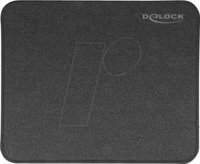 DELOCK 12112 - Mauspad, 300 x 245 mm, schwarz