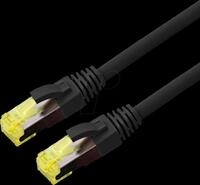 ROLINE 21150755 - Patchkabel, Cat.6a, S/FTP, outdoor, schwarz, 5 m