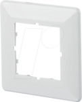 BTR 816718-0102I - Abdeckplatte 80 x 80 mm reinwei&szlig; E-DAT C6