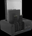ICY IB2925MSCU - Dockingstation 2.5"/3.5" SATA HDD / M.2 HDDs/SSDs