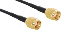 DELOCK 88475 - WLAN Kabel, SMA Reverse Stecker, SMA Reverse Stecker