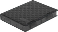 DELOCK 18368 - Schutzbox f&uuml;r 2.5" HDD / SSD grau
