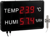 PCE G 2 - Einbauanzeige PCE-G 2, f&uuml;r Temperatur und Luftfeuchte