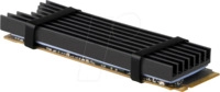 AXG CLR-M2L6 - K&uuml;hlk&ouml;rper f&uuml;r M.2 SSD 2280, 6 mm, schwarz