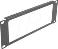 DELOCK 66673 - Panel 10", mit &Ouml;ffnung 2 HE, schwarz