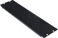 ROLINE 26210095 - 19" Blindplatte, 3 HE, schwarz