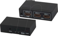 SHVP 05-02002 - HDMI Switch, 2x HDMI Buchse auf HDMI Buchse, 4K2K, 3D