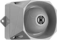 WERMA 13910055 - Mehrtonsirene WM 32 T&ouml;ne 9-60VDC GY