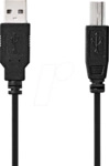 N CCGL60100BK50 - USB 2.0 Kabel, A-Stecker > B-Stecker, 5m, schwarz