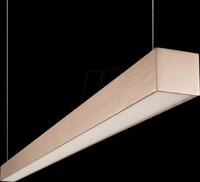 LX 700314 - LED B&uuml;ro Tresenleuchte, Gold, 120cm, 40W, CCT, Eaglerise