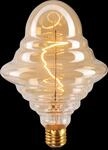 ELED 100153 - LED Filament, UFO, Amber, UFOG125, E27, 4 W, 265lm, dimmbar