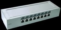 PATCHPANEL 8-6 - Mini-Patchpanel, 8-Port, Cat.6, 1 HE