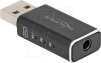 DELOCK 68001 - USB Gaming DAC 24 Bit / 96 kHz High Res Audio