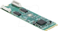 DELOCK 95283 - 8 Port RS232, serielle, Mini PCIe I/O, Standard und Low Profile