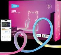 NEEW NS02-3 - Smart Light, LED-Streifen, RGBW, halbrund, 3 m