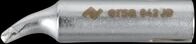 SPITZE 842JD - L&ouml;tspitze 0842JD, 2,2 mm, mei&szlig;elf&ouml;rmig, gebogen