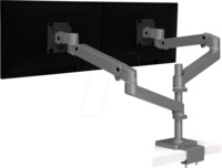 ET 45-714-293 - Ergotron LX Pro Dual Stacking, C-Klemme, grau