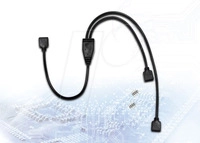IT88885465 - 4 Pin RGB Y-Adapterkabel, 2-fach, 48 cm