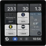SHELLY WD X1I B - Shelly Wall Display X1i, schwarz