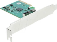 DELOCK 91070 - PCI x4 > zu 1 x intern USB 20 Gbps Typ-E Key A