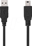 N CCGL60300BK20 - USB 2.0 Kabel, A Stecker auf Mini-B Stecker, 2 m
