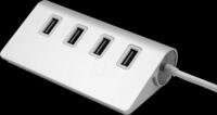 EXSYS EX-1134-2 - USB 3.0 4-Port Hub, 4x USB-A, Metall