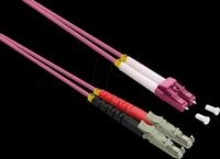 ROLINE 21159476 - LWL Patchkabel, LSH Duplex / LC Duplex, OM4, 50/125 &micro;m, violett,