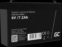GC AGM39 7.2AH - Blei-Vlies-Akku, AGM, 6V, 7.2 Ah