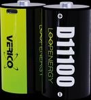 VERICO 2X MONO D - Li-Ion-Akku, Mono D, 1,5 V, 7400 mAh, USB-C, 2er-Pack