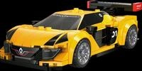 CADA 402909 - CaDA Renault Sport RS.01 1:24 gelb Bricks