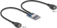 DELOCK 64346 - Mini PCIe > 2x USB 2.0 A