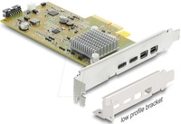 DELOCK 91372 - PCIe x4 > 2 x extern USB 4.0 Typ-C