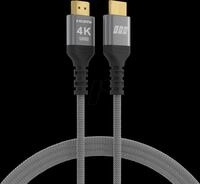 EFB HDMI20-00003 - High-Speed HDMI mit Ethernet 4K60Hz 18 Gbit/s, grau, 2 m
