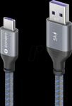 SON SPC-U110-015 - Sync- & Ladekabel, USB-A > USB-C, 100 W, 1,5 m