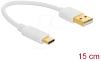 DELOCK 85355 - Ladekabel, USB A -> USB Type-C&trade;, 15cm