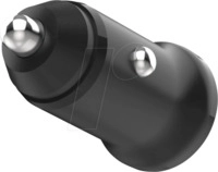 FIXCC15N-2U-BK - USB-Ladeger&auml;t 15 W, 5-12 V, 3 A, 2x USB-A, Kfz, schwarz