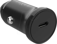 FIXCC20N-C-BK - USB-Ladeger&auml;t, 20 W, 5-12 V, 3 A, 1x USB-C, Kfz, schwarz