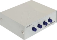 DELOCK 87589 - Serieller Umschalter RS-232 4-Port manuell