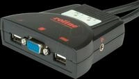 ROLINE 14013234 - 2-Port KVM Switch, VGA